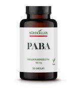 Närokällan (Bättre Hälsa) PABA 100 kapslar (kort datum)