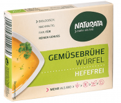 Naturata Vegetable stock cube without yeast and palm oil 6 st