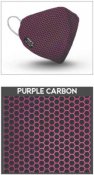 Munskydd M19 Tvättbart Purple Carbon