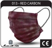 Munskydd Mask 2.0 Tvättbart Red Carbon