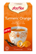 YogiTea Turmeric Orange Eko 17p