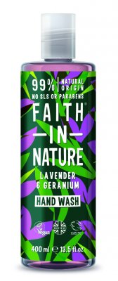 Faith in Nature Lavendel & Geranium Handtvål 400ml
