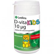 Ledins D-Vita 10µg KIDS 90 tuggtabletter