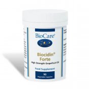 BioCare Biocidin Forte Grapefrukt kärnextrakt 90 kapslar