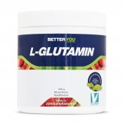 Better You L-Glutamin Rabarber/Jordgubb 300g