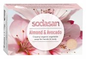 Sodasan Tvål Almond & Avocado EKO 100 g