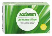 Sodasan Tvål Lemongras & Ingefära EKO 100 g
