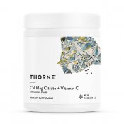 Thorne Research Cal Mag Citrate + Vitamin C (Cal-Mag Citrate Powder) NSF 214 g