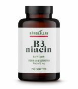 Närokällan (Bättre Hälsa) B3 Niacin 10mg 750 tabletter