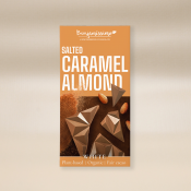 Benjamissimo Choklad Vit Salt Karamell & Mandel 60 g