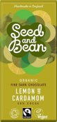 Seed & Bean Choklad Mörk Citron & Kardemumma Eko 85 g