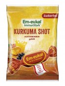 Em-eukal Gurkmeja Shot Fyllda Halstabletter 75g sockerfri