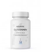 Holistic D3-vitamin 2000IE i Kokosolja 90Kapslar