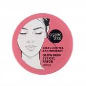 Organic Shop Glow Skin Eye Gel Patch Berry Iced tea & Antioxidant 60st