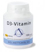 Helhetshälsa D3-vitamin 75 mcg 100 kapslar