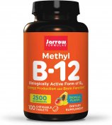 Jarrow Methyl B-12 2500 mcg Tropical 100 tabletter