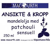 MacUrth Mandelolja Patchouli 250ml