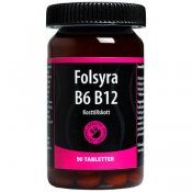 Bringwell B6 B12 Folsyra 90 tabletter