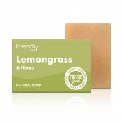 Friendly Soap Tvål Lemongrass & Hemp 95g