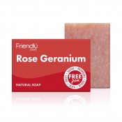 Friendly Soap Tvål Rose Geranium 95g
