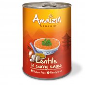 Amaizin Lentils in Curry Sauce EKO 400 g