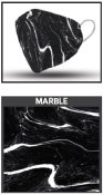 Munskydd M19 Tvättbart Marble