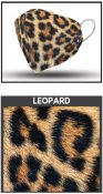 Munskydd M19 Tvättbart Leopard