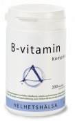 Helhetshälsa B-vitaminkomplex 200 kapslar