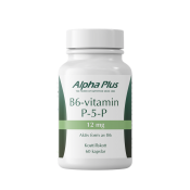 Alpha Plus B6-vitamin P-5-P 12 mg 60 kapslar