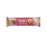 Bett'r Wafer bar with strawberry and cashew no added sugar 30g