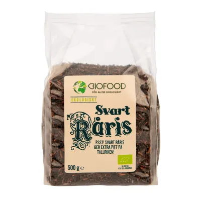 Biofood Råris Svart EKO 500 G