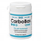 DCG CarboBas + Zink 120 tabletter