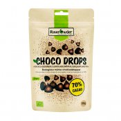 Rawpowder Choco drops 200g EKO