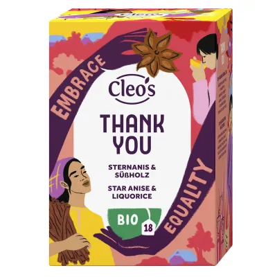 Cleo's Teas Thank You 18 tepåsar