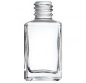Crearome Glasflaska 30 ml klar fyrkantig