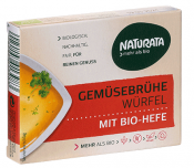 Naturata Vegetable stock cube with organic yeast, without palm oil 6 st