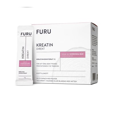 FURU Kreatin Direkt Nordiska Bär 30 stickpacks