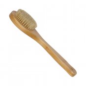 Palmetten Badborste med kort skaft Trä