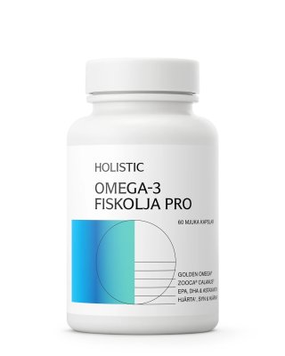 Holistic Omega-3 fiskolja Pro 60 kapslar