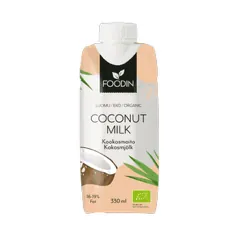Foodin Kokosmjölk EKO 330 ML