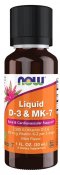Now Foods Liquid D-3 & MK-7 30 ml
