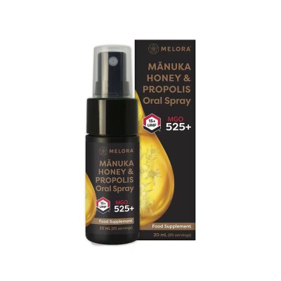 Melora Manuka Honey & Propolis Oral Spray 525MGO 20ml
