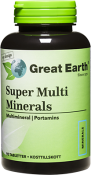 Great Earth Super Multi Minerals Regular 120t