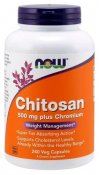 NOW Foods Chitosan 500 mg 240 kapslar