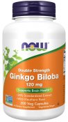 Now Foods Ginkgo Biloba Double Strength 120 mg 200 vcap