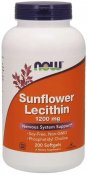 NOW Foods Sunflower Lecithin 1200 mg 200 kapslar