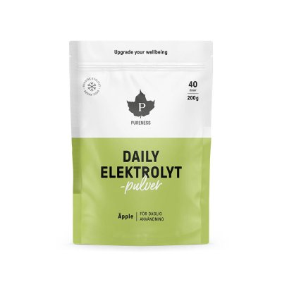 Pureness Daily Elektrolytpulver Äpple 200g