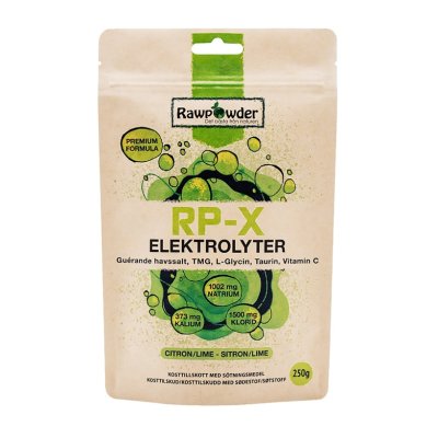 Rawpowder RP-X Elektrolyter Citron/Lime 250g