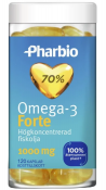 Pharbio Omega-3 Forte 120 Kapslar