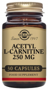 Solgar Acetyl L-Carnitine 250 mg 30 kapslar